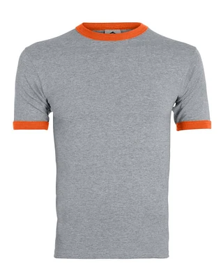 Premium Ringer Shirt, Trendy Ringer Tee | Comfortable Fabrications 4.8 oz./yd