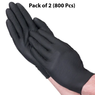 Nitrile Gloves - 100 Ct | Stay warm and protected all winter with our high-quality nitrile gloves, perfect for both work and leisure, offering superior hand protection and comfort in any cold-weather activity | MINA