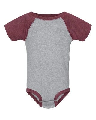 Rabbit Skins - Infant Baseball Fine Jersey Bodysuit | 4.5 oz./yd², 100% combed ring-spun cotton