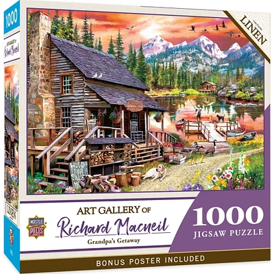 MasterPieces Art Gallery - Grandpas Getaway 1000 Piece Puzzle