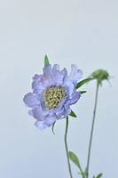 28" Faux Light Amethyst Scabiosa Stem