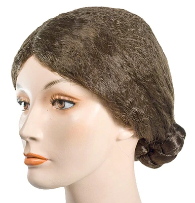 The Costume Center White Old Lady Women Adult Halloween Wig Costume Accessory - One Size