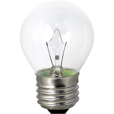 Signature Home Collection Set of 3 Clear Incandescent Light Bulbs with E26 Socket Base 2.75"