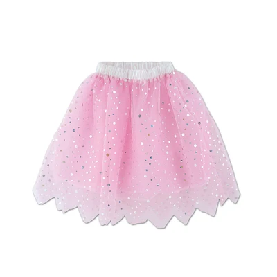 Party Central Club Pack of 6 Sequin Girl Princess Tutu Skirt Costumes 24"