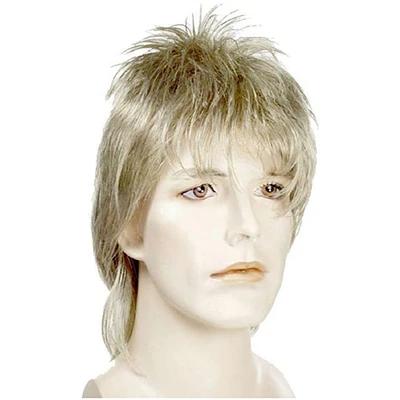 The Costume Center Sky Blue Rod Men Adult Halloween Wig Costume Accessory - One Size