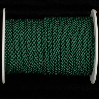 The Ribbon People Forest Green Braided Cording Craft Ribbon 0.2" x 55 Yards