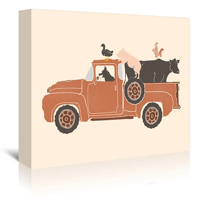 Farm Use by NDTank  Gallery Wrapped Canvas - Americanflat