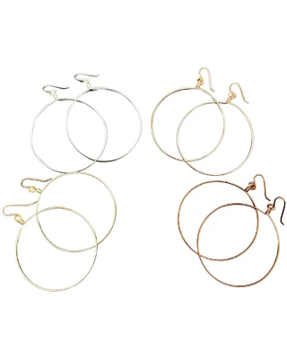 Wire Hoops - Large