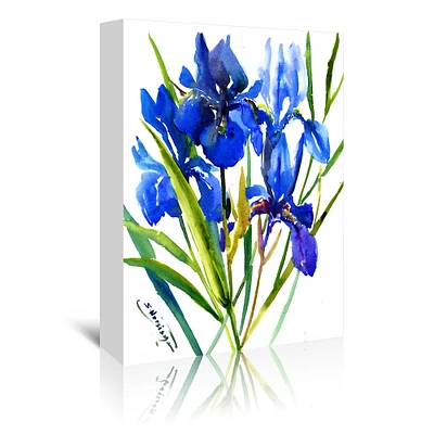 Irises by Suren Nersisyan Gallery Wrapped Canvas