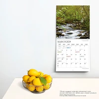 The Beauty of America | 2024 12 x 24 Inch Monthly Square Wall Calendar | Sticker Sheet | StarGifts | USA United States Scenic Nature