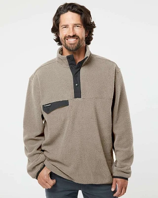 luxurious Brooks Sherpa Mountain Fleece | Crafted from 7 oz./yd² of 100% polyester sherpa fleece with dewspo trim | Gear up for comfort and durability with the Brooks Sherpa Mountain Fleece – your ideal companion for exploration | RADYAN®