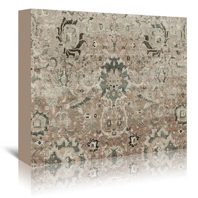 Afghan Rug by Maple + Oak  Gallery Wrapped Canvas - Americanflat