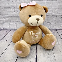 Ring Bearer teddy bear plush stuffed animal wedding gift for wedding party proposal