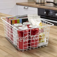 Sorbus Wire Metal Baskets Organizer For Food Pantry, Kitchen, Bathroom, Closet and More