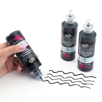 Tulip Puff Paint Slick Black 4 fl. oz. 3 Pack