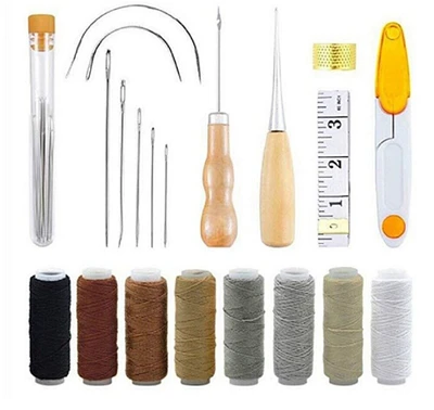 Kitcheniva 29 Leather Craft Punch Tools Kit DIY Stitching