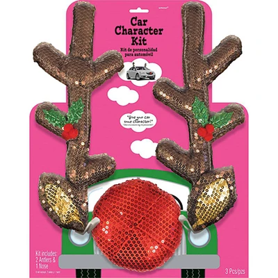 Christmas Glitzy Reindeer Car Kit