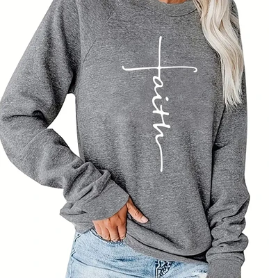 Faith Cross Sweatshirt