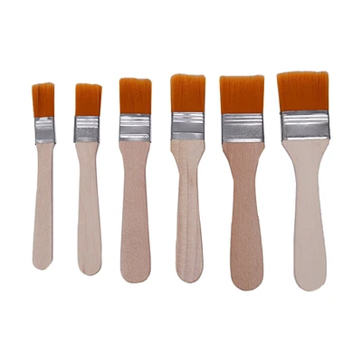 Kitcheniva Nylon Paint Brushes Professional Craft Art Painter Tools Set 6Pcs