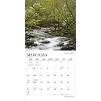 The Beauty of America | 2024 12 x 24 Inch Monthly Square Wall Calendar | Sticker Sheet | StarGifts | USA United States Scenic Nature