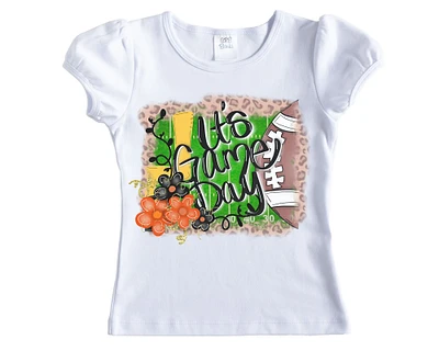 It's Game Day Girl's Football Shirt - Short Sleeves