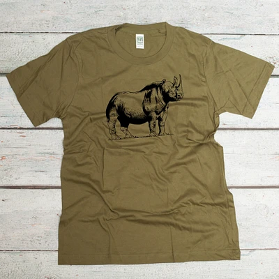 Rhinoceros Organic Cotton Unisex T-Shirt