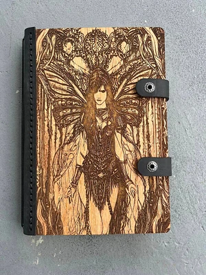 Wood and Leather Journal - Tough Angel