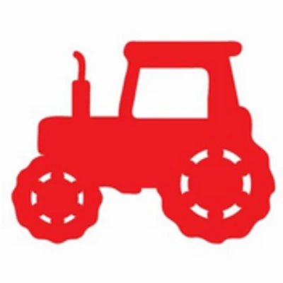 tractor Vinyl Decal Sticker for tumblers walls cars trucks windows wood metal plastic plates cups christmas gifts