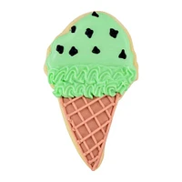 Ice Cream Cone Cookie Cutter (4")
