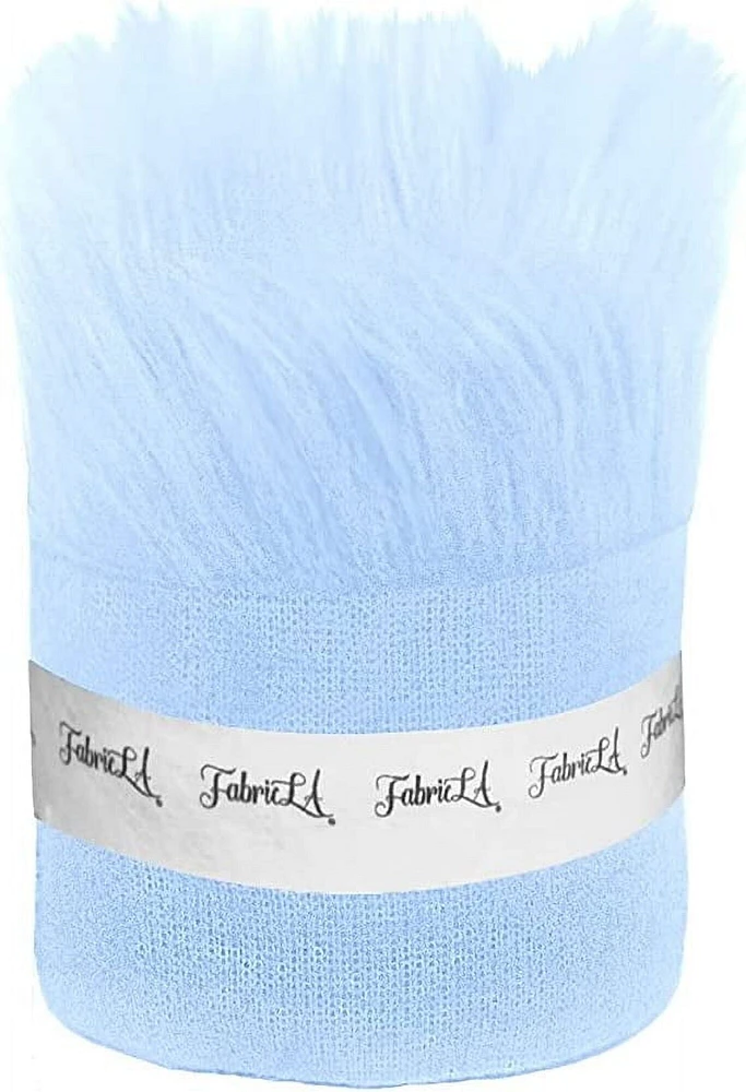 FabricLA Shaggy Faux Fur Fabric Trim 60 x inch Ribbon