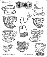 Dyan Reaveley's Dylusions Cling Stamp Collections 8.5"X7"-Fancy A Cuppa