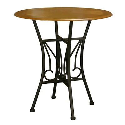 The Hamptons Collection 36.5" Black and Brown Sunset Trading Pub Table