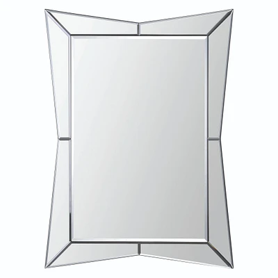 Signature Home Collection 32" Clear Beveled Framed Wall Mirror