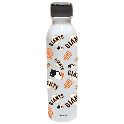 The Memory Company 9.75" White and Orange MLB San Francisco Giants Water Bottle 24 oz.