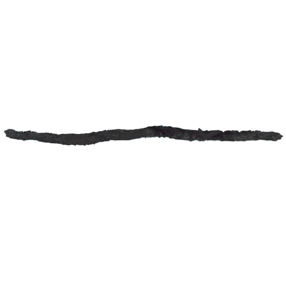 The Costume Center Black Furry Unisex Adult Halloween Mouse Cat Tail Costume Accessory - One Size