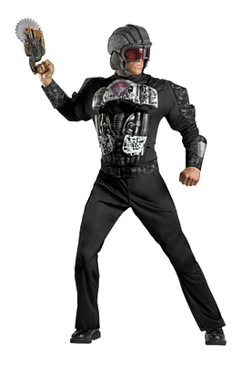 The Costume Center Black ORS Chief Commando Plus Size Men Adult Halloween Costume- 2x