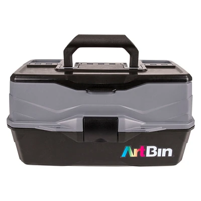 ArtBin 3-Tray Sketch Box, Charcoal