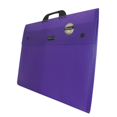 Dekko Translucent Folio, 23" x 31" Neon Purple