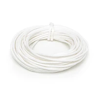 Griffin Waxed Cotton Cord 1mm White (5 Meters)