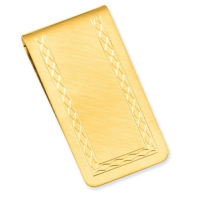 Gold Plated Money Clip