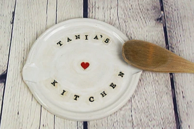 Let's Cook Together | Personalized Spoon Rest