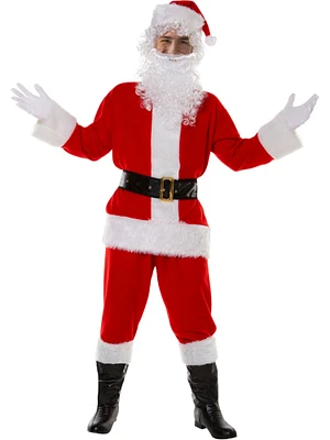 Christmas Season Santa Claus Adult's Costume XL 46-48