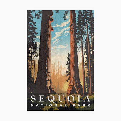 Sequoia National Park Jigsaw Puzzle, Family Game, Holiday Gift | S1