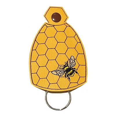 Honeycomb Bee Key Sleeve Holder