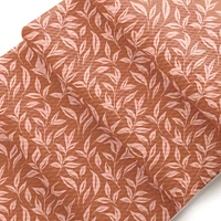 Sienna - Pink Foliage Bullet Fabric 1 yard