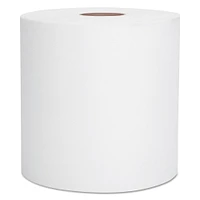 Scott Recycled Nonperforated Paper Towel Rolls, White