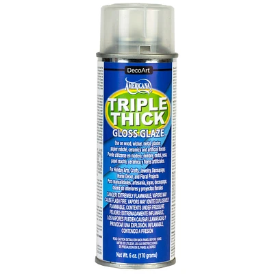 DecoArt Triple Thick Gloss Glaze Spray, 6 oz.