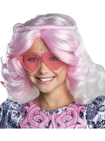 Girls Monster High Viperine Gorgon Frights Camera Action Wig Costume Accessory