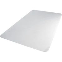 Floortex Advantagemat Plus Chairmat - Carpet - 60" Length x 48" Width - Rectangle - Clear