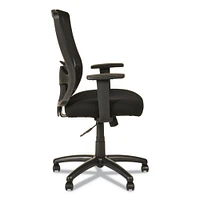 Alera Etros Series High-Back Swivel/Tilt Chair, Supports up to 275 lbs, Black Seat/Black Back, Black Base